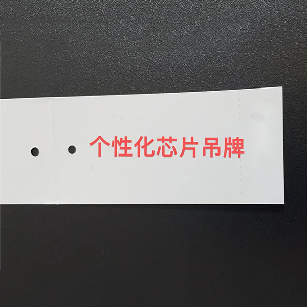个性化芯片吊牌